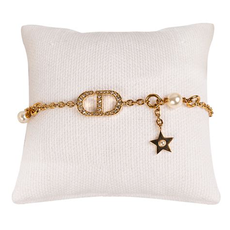 dior pearl bracelet|christian dior studded friendship bracelet.